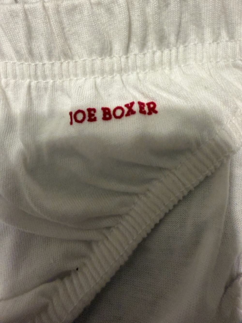 VINTAGE- 90s Joe Boxer Cotton Briefs with Red Logo